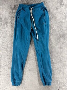 ASICS Men’s Sunday Sana Fleece Jogger Deep Sea Teal Cozy Warm Small